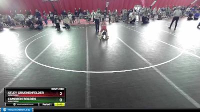 67 lbs Semifinal - Cameron Bolden, Wisconsin vs Atley Gruenenfelder, Wisconsin