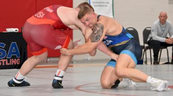 125 kg Rr Rnd 2 - Luke Luffman, Illinois Regional Training Center/Illini WC vs Wyatt Hendrickson, Air Force Regional Training Center