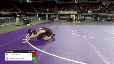 184 lbs Round Of 32 - Samuel Calvert, MIT vs Nathan Engelbertson, San Jose State