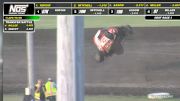 End-Over-End Flip In Transfer Battle At Gas City I-69 Speedway