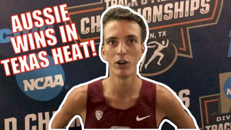 Stanford's Ky Robinson Wins NCAA 10k, Says Being An Aussie Helped Him With Texas' Heat