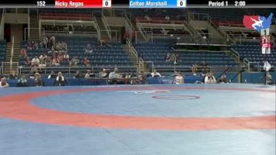 152 lbs round-5 Ricky Regas Texas vs. Colton Marshall Utah