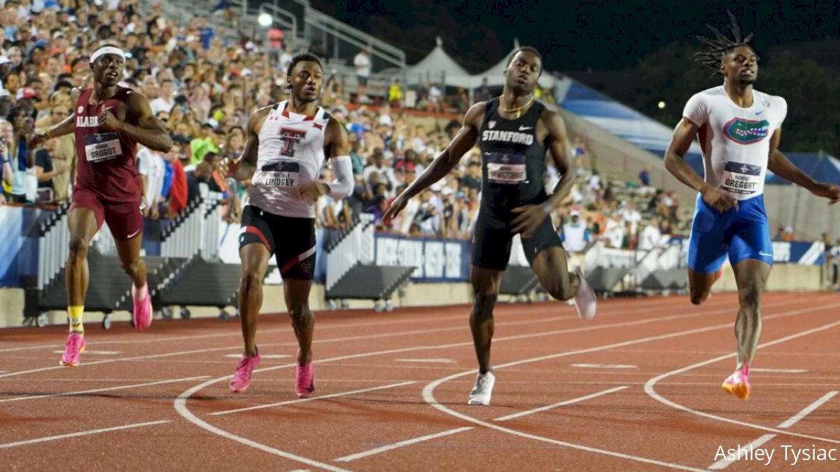 Stanford's Udodi Onwuzurike Holds Off Texas Tech Duo To Win NCAA 200m