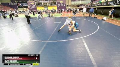 138 lbs Cons. Round 4 - Ryan Groom, Moyer Elite Wrestling vs Gunnar Tamez, Team Idaho Wrestling Club