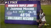 Jasmine Moore Of Florida Sets Collegiate Record In NCAA Triple Jump