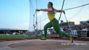 Oregon's Jorinde Van Klinken Sets Meet Record, 3-Peats As NCAA Discus Champ