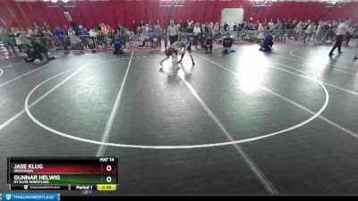 86 lbs Quarterfinal - Gunnar Helwig, RT Elite Wrestling vs Jase Klug, Wisconsin