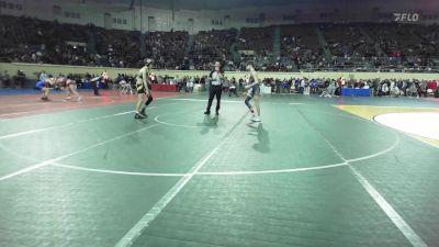 105 lbs Consi Of 16 #2 - Cooper Ortega, Marlow Outlaws vs Karson King, Team Choctaw