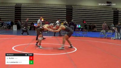 Prelims - Jordan Kutler, Lehigh vs Anthony Lombardo, George Mason