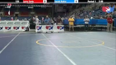 126 lbs round-6 Larry Early Illinois vs. Jacob Rubio Texas