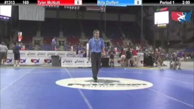 160 lbs round-6 Tyler McNutt Missouri vs. Billy Duffert Wisconsin