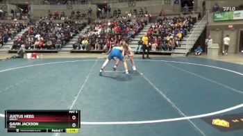 133 Championship Bracket 3rd Place Match - Justus Heeg, Simley vs Gavin Jackson, STMA