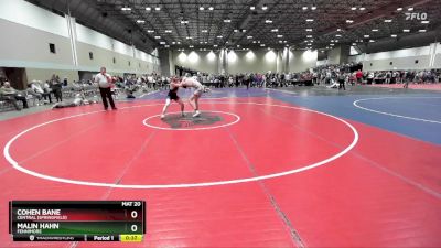 138A Cons. Semi - Malin Hahn, Fennimore vs Cohen Bane, Central (Springfield)