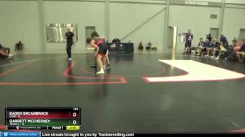 132 lbs Round 1 (8 Team) - Kaden Ercanbrack, Utah vs Garrett McChesney, Texas A
