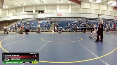 92 lbs Semifinal - Flynn Arnestad, Virginia vs Jaxten Bowler, Champions Wrestling Club