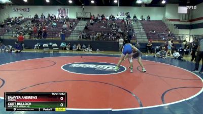 175 lbs 5th Place Match - Cort Bulloch, Mortimer Jordan HS vs Sawyer Andrews, Auburn