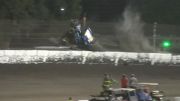 Brenham Crouch Flies Into Fence At Fairbury Speedway