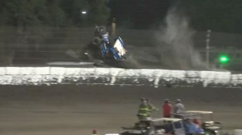 Brenham Crouch Flies Into Fence At Fairbury Speedway