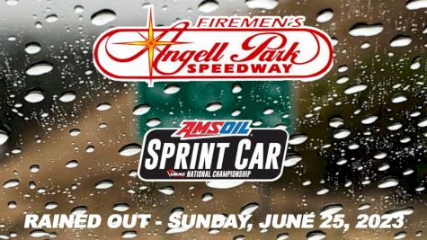 Sunday's USAC Sprint Car Race At Angell Park Rained Out