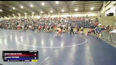 182 lbs Champ. Round 2 - Juan Carlos Puga, CA vs Kaiden Kintner, WA