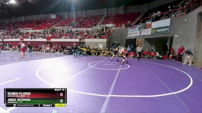 285 lbs Quarters & 1st Wb (16 Team) - Ruben Flores, Dallas Hillcrest vs Greg Guzman, Amarillo