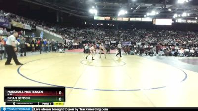 3A 113 lbs Cons. Round 2 - Brian Bensen, Snake River vs Marshall Mortensen, Buhl