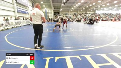 113 lbs Consi Of 32 #2 - Noah Scribner, FL vs Cesar Rodriguez, CT