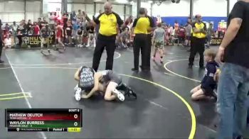 85 lbs Semis & 1st Wrestleback (8 Team) - MATHEW Deutch, Team Gotcha vs Waylon Burress, Missouri Gold