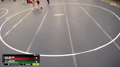 138 lbs Cons. Round 4 - Leo Beyer, Minnesota vs Ty Larson, Peak Wrestling Club