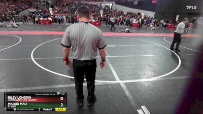 90 lbs Cons. Semi - Riley Longdin, Askren Wrestling Academy vs Madox Mau, RT Elite