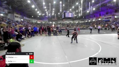 Round Of 16 - Brayger Bieber, Holyoke vs Teegan Avila, Wolfpack