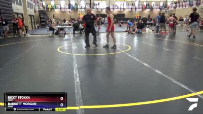 145 lbs Cons. Round 3 - Ricky Stokka, Iowa vs Barrett Morgan, Iowa