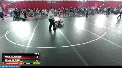 78 lbs Cons. Round 2 - Bradley Rupiper, X-Factor Elite Wrestling vs Ethan Schmitz, Manitowoc Ships Wrestling