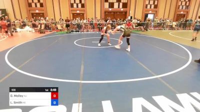 106 lbs Quarterfinal - Grace Molloy, Nj vs Logan Smith, Me