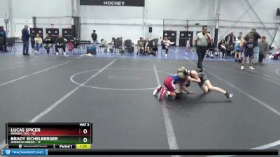 56-60 lbs Round 3 - Lucas Spicer, Kraken / BYC vs Brady Eichelberger, American Dream