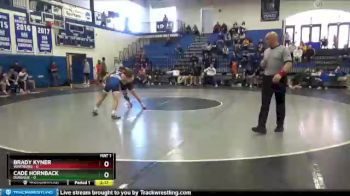 125 lbs Round 3 (4 Team) - Cade Hornback, Dubuque vs Brady Kyner, Wartburg