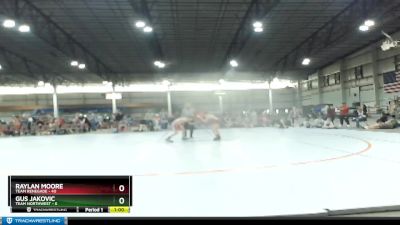 82 lbs Quarterfinals (8 Team) - Raylan Moore, Team Renegade vs Gus Jakovic, Team Northwest