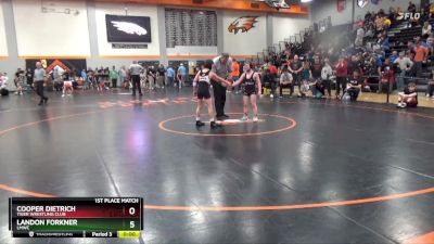 82 lbs 3rd Place Match - Ashton Sienknecht, CIWC/Central Iowa Wrestling vs Nash Wulfekuhle, DC Elite