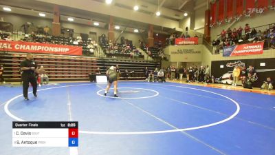 155 lbs Quarterfinal - Caitlyn Davis, Southern Oregon vs Sadie Antoque, Providence (Mont.)