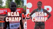 NCAA Champion Julien Alfred BEATS U.S. Champion Sha'Carri Richardson