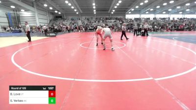 152 lbs Round Of 128 - Banks Love, UT vs Sam Yerkes, AK