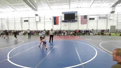 46 lbs 3rd Place - Frankie Carrasco, Tucson Cyclones vs Samuel Subia, Legends Of Gold Las Vegas