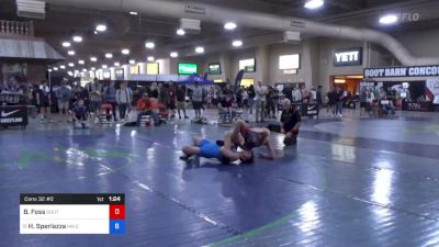 68 kg Cons 32 #2 - Brody Foss, South Medford High School Wrestling vs Henrik Sperlazza, MN Elite Wrestling Club