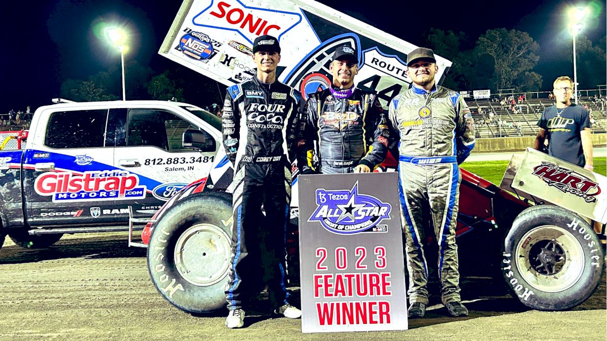 Derek Hagar Scores Upset All Star Sprints Win At Benton Speedway