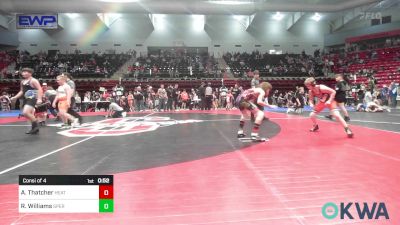 96 lbs Consi Of 4 - Austin Thatcher, Heat vs Ryker Williams, Sperry Wrestling Club