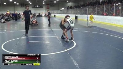 75 lbs Cons. Round 3 - Ashtin Wiard, Constantine Falcon Wrestling vs Adam Suitor, Freeland WC