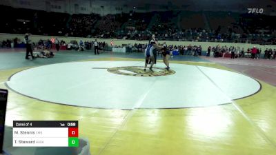 150 lbs Consi Of 4 - MaKayla Stennis, Clinton, Ok vs Teegan Steward, Husky Wrestling Club