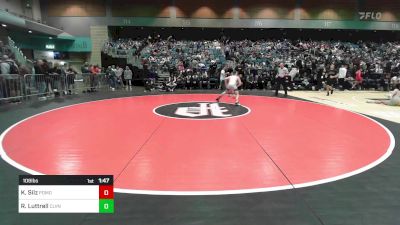 106 lbs Round Of 32 - Kyden Silz, Pomona vs Roman Luttrell, Cleveland