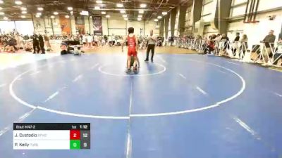 132 lbs Rr Rnd 2 - Joseph Custodio, Forge vs Patrick Kelly, Pursuit Wrestling Academy