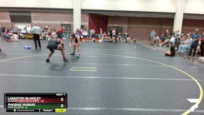 187 lbs Round 3 (6 Team) - Langston Blakeley, Glasgow Wrestling Academy vs Phoenix Murray, Team Palmetto